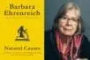 A headshot of a woman and the cover of "Natural Causes"