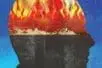 An illustration of a head with fire inside