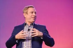 David Kessler on stage