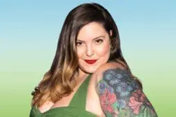 Mary Lambert, the triple-platinum–selling artist quoted in this article, at the 2019 RaiseAChild Honors Concert Benefit in Hollywood, California