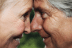 Man and Woman forehead to forehead