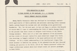 Family Therapy Practice Network: June/July 1979