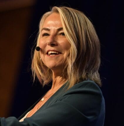 Esther Perel presenting at the Psychotherapy Networker symposium